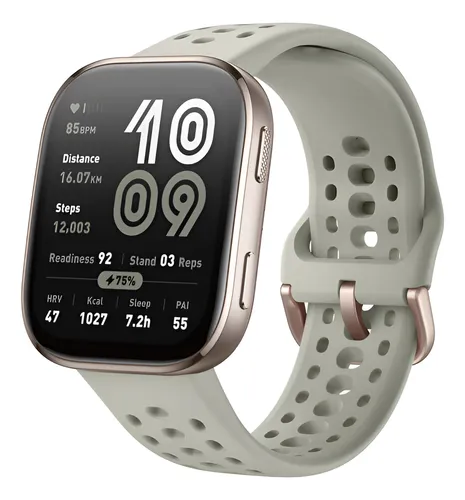 Relogio Smartwatch Amazfit Bip 6 Cor (Cinza / Dourado)