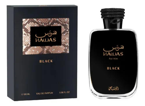 Perfume Hawas Black Rasasi Eau De Parfum 100ml Masculino